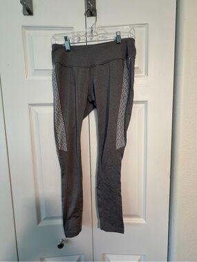 Prana Heathered Gray Leggings — M